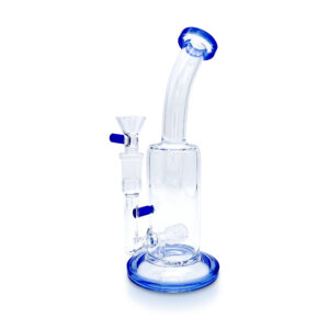 9” Straight bong w/ angled mouthpiece