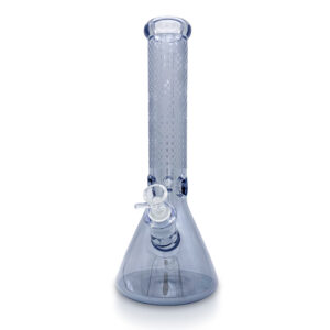14” Sandblasted Glass Beaker Bong