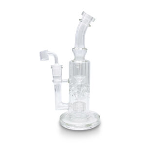 10” Clear recycler w/ banger