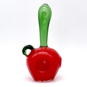 4” Glass Apple Pipe